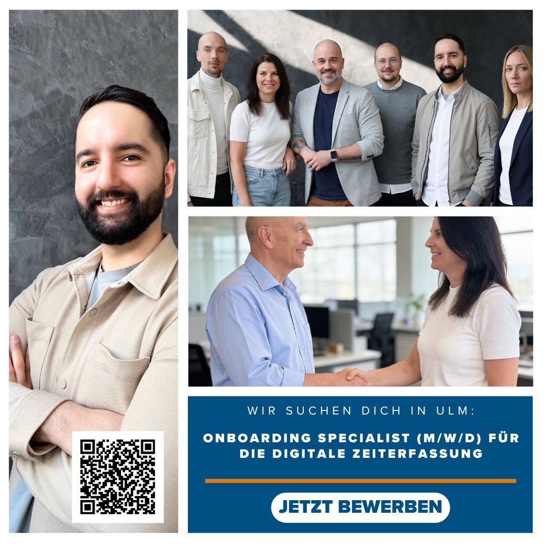 „Onboarding“ klingt langweilig?
Dann hast du den Job noch nie richtig gemacht.  Denn hier entscheidest du, ob ein Kunde abspringt… oder begeistert bleibt.  Bei MomoZeit bist du der Schlüssel für einen erfolgreichen Start:
Du führst Kunden durch den Einstieg, schaffst Klarheit und sorgst dafür, dass unsere Lösung im Alltag wirklich funktioniert.  👉 Kein stumpfer Support
👉 Keine Hotline
👉 Sondern echte Verantwortung für den Kundenerfolg  Wenn du strukturiert arbeitest, gut mit Menschen kannst und Dinge gerne sauber umsetzt:  Dann melde dich.  👉 Bewerbung in 2 Minuten über den QR Code oder den Link: https://prontoweb.de/karriere/  #onboarding #kundenmanagement #customerexperience #jobsuche #karriere #b2bjobs #softwarejobs #digitalisierung #mittelstand #saas #teamgesucht #wirsuchendich #badenwürttemberg #ulm #MomoZeit