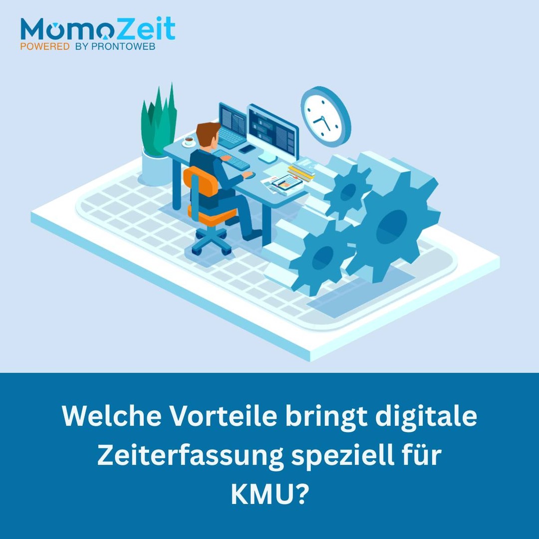 Digitale Zeiterfassung in KMU: weniger Aufwand, mehr Überblick ⏱️  Viele kleine und mittlere Unternehmen kennen diese Herausforderungen im Alltag nur zu gut👇  🔴 Papierkram kostet Zeit
Manuelle Stundenzettel sind fehleranfällig und bedeuten oft unnötigen Mehraufwand.  ⏳ Unübersichtliche Prozesse
Wer hat wann gearbeitet? Überstunden, Fehlzeiten & Arbeitszeiten sauber nachzuvollziehen, wird schnell kompliziert.  🔍 Fehlende Transparenz
Ohne klare Auswertungen fehlt oft der Überblick über Arbeitszeiten und die Produktivität im Team.  Gerade bei der Zeiterfassung erleben viele KMU unnötig komplizierte Abläufe. Ein Kunde erzählte uns, dass Überstunden regelmäßig falsch berechnet wurden und das Nachtragen enorm viel Zeit gekostet hat. Das sorgte für Frust im Team und Unsicherheiten bei der Lohnabrechnung.  Die gute Nachricht: Viele dieser Probleme lassen sich heute einfach vermeiden 🚀  So digitalisieren KMU ihre Zeiterfassung erfolgreich:  ✅ Automatisierte Prozesse
Arbeitszeiten werden in Echtzeit erfasst – das reduziert Fehler und spart wertvolle Zeit.  ✅ Klare Auswertungen
Übersichtliche Berichte zu Arbeitszeiten, Fehlzeiten und Projektstunden helfen dabei, Prozesse gezielt zu optimieren.  ✅ Einfache Bedienung
Moderne Lösungen sind intuitiv aufgebaut und leicht verständlich – ganz ohne lange Schulungen.  Welche Herausforderung kennst du aus deinem Unternehmensalltag am besten? 👇  #KMU #Digitalisierung #Effizienz #Zeiterfassung #MomoZeit