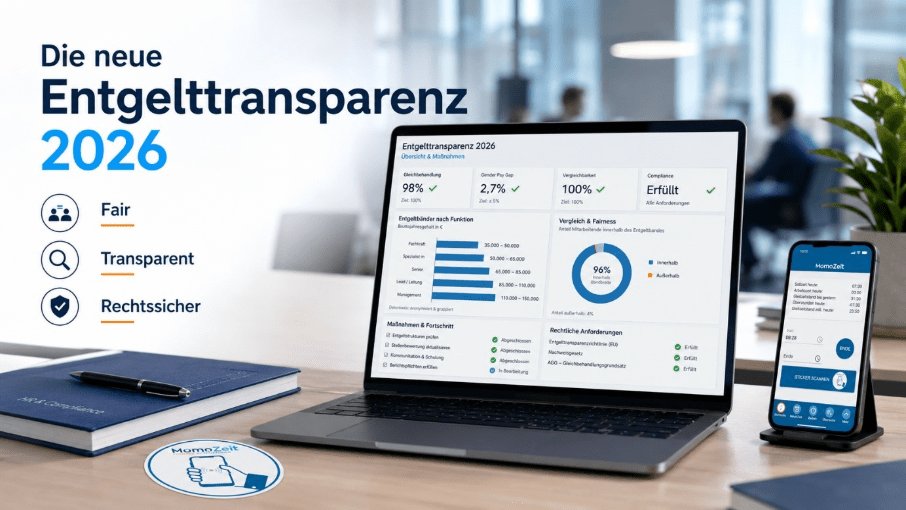 Die neue Entgelttransparenz: Warum Zeiterfassung jetzt zum Rechtsschutz wird 
