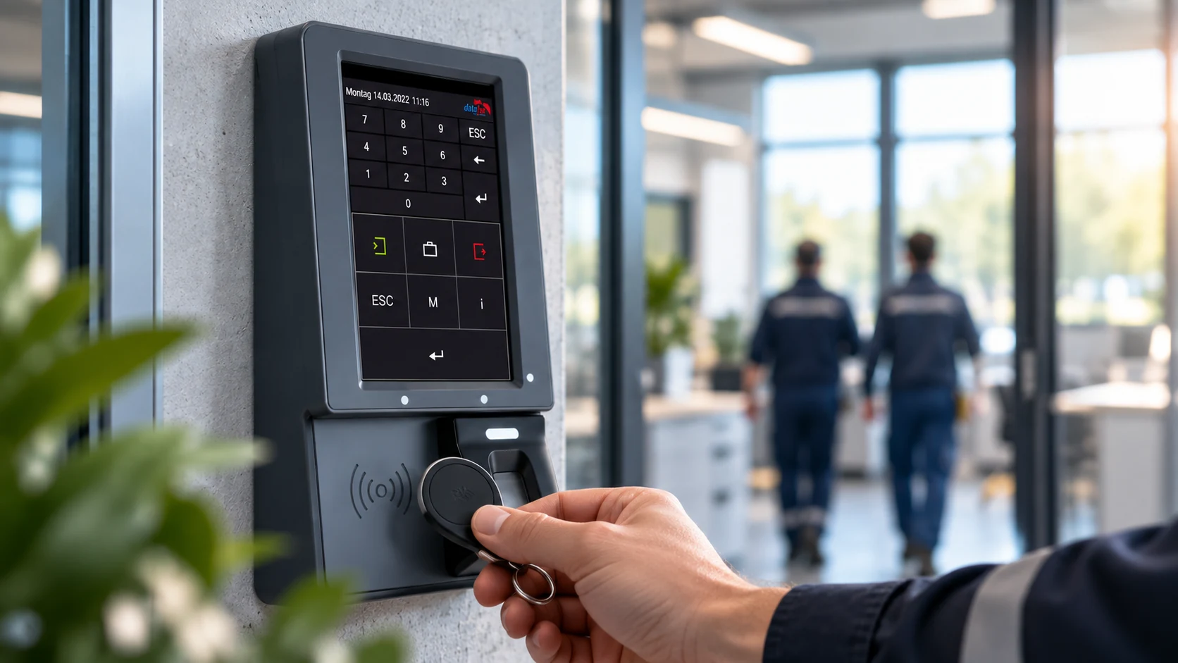 MomoZeit Zeiterfassung mit Terminal und RFID